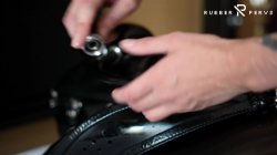 Captura de 'Heavy Rubber Dreams Restricted in Full Rubber Catsuit and Rubbers Finest Helmet' nº 42
