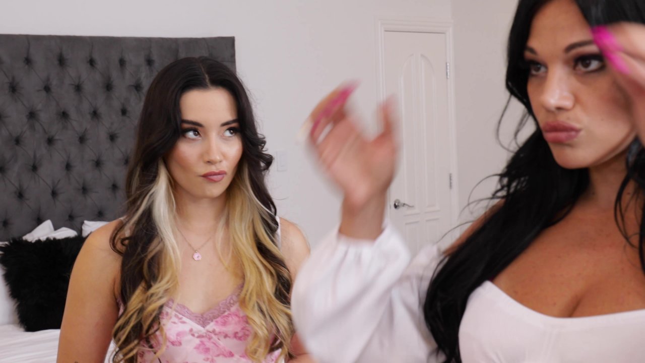 Jealous of Mom's Big Tits