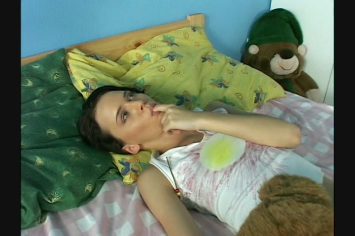 Slim Teen Swallows a Cum Load After a Hardcore Fuck