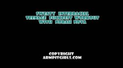 Captura de 'Sweaty Interracial Teenage Fuckfest Workout With Norah Nova' nº 1