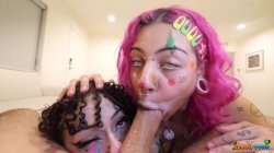 'Clown Town Ep. 2 Ass Eating, Squirting Cum Clown Sluts' screenshot nº 14