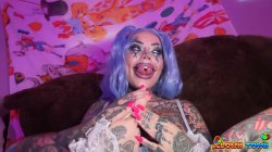 'Clown Town Ep. 4 Hottie Tiger Lilly Gets Creampied' screenshot nº 24