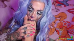 'Clown Town Ep. 4 Hottie Tiger Lilly Gets Creampied' screenshot nº 35