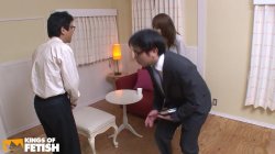 'Masked Duo Violates The Hairy Pussy Of A Japanese Babe' screenshot nº 2