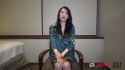 'Tomoko, in a dimly lit room, spreads her legs, exposing her bushy cunt before sex' screenshot nº 4