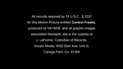 'Control Freaks' screenshot nº 1