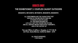 Captura de 'Exhibitionist 3 - Couples Caught Outdoors' nº 1